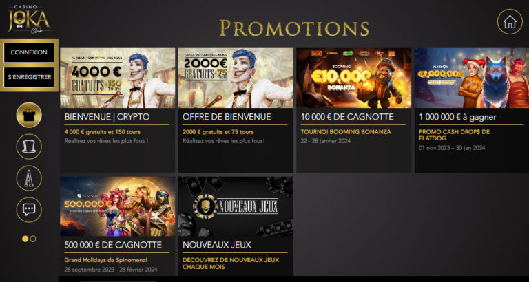 Comment s’inscrire au casino Joka en France ?