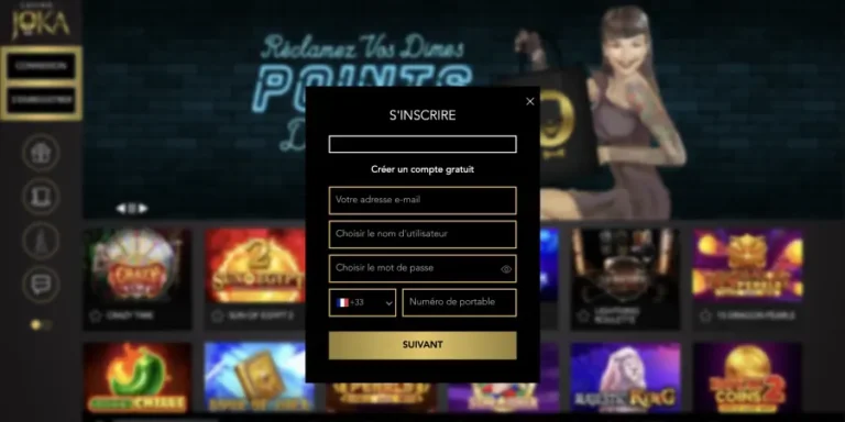 Valider son compte sur Casino Joka
